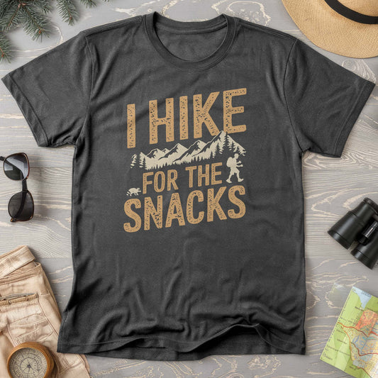 I Hike for the Snacks Comfort Colors T-Shirt